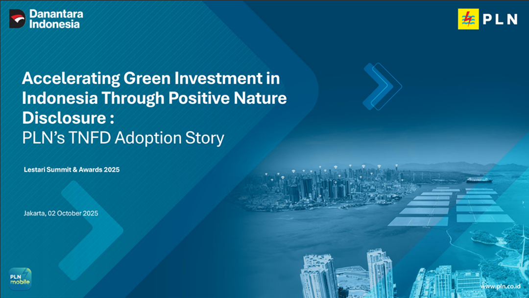 Accelerating Green Investment in Indonesia Through nature-positive disclosure