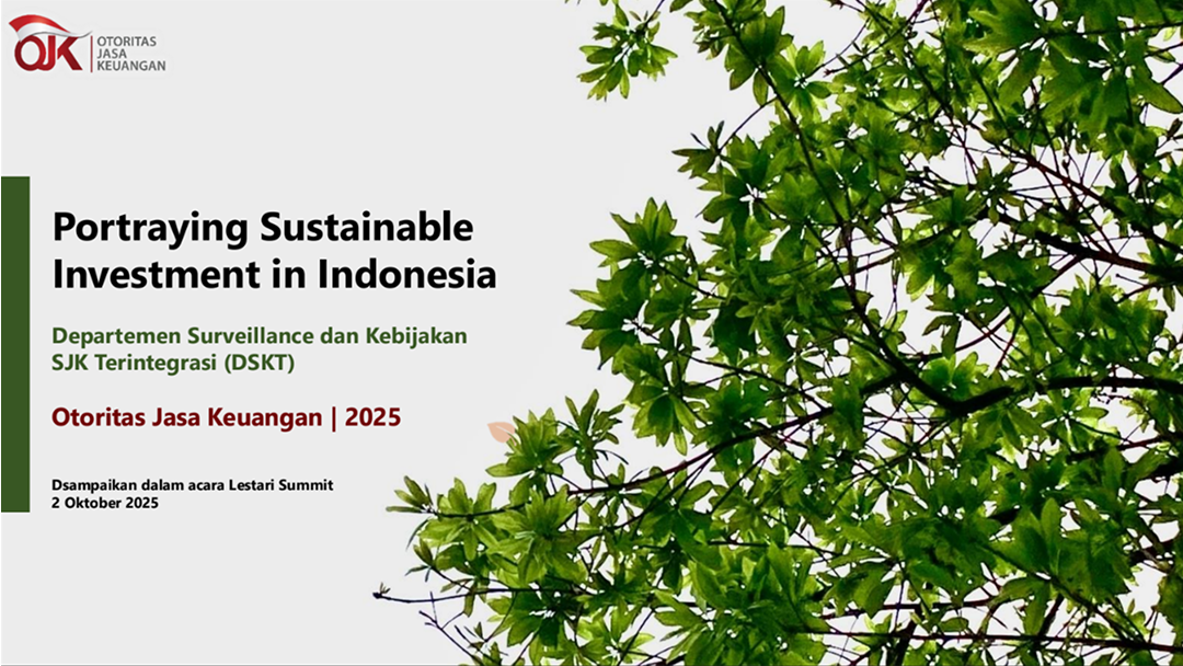 Portraying Sustainable Investment in Indonesia