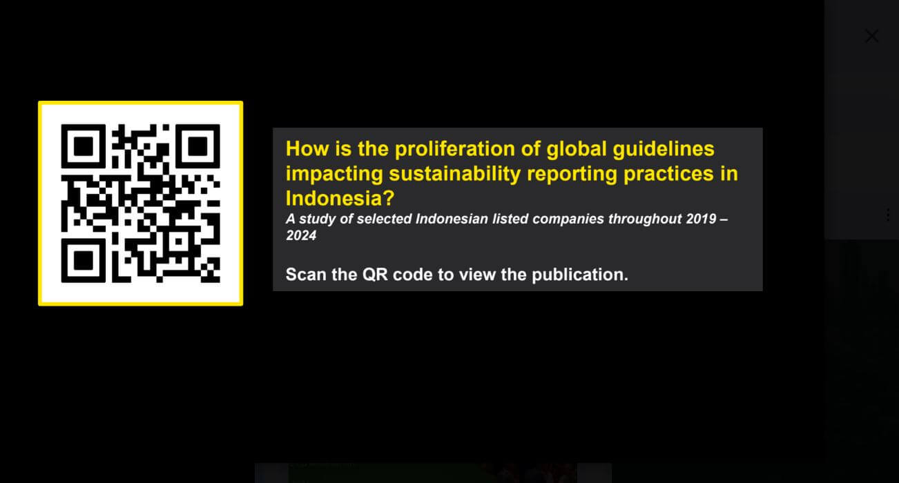Indonesia Sustainability Reporting Readiness: Compliance Trend