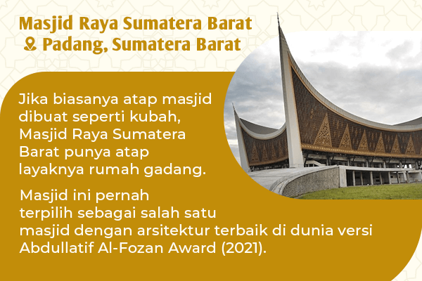 Mengintip Pesona Masjid-Masjid Ikonik di Tanah Air