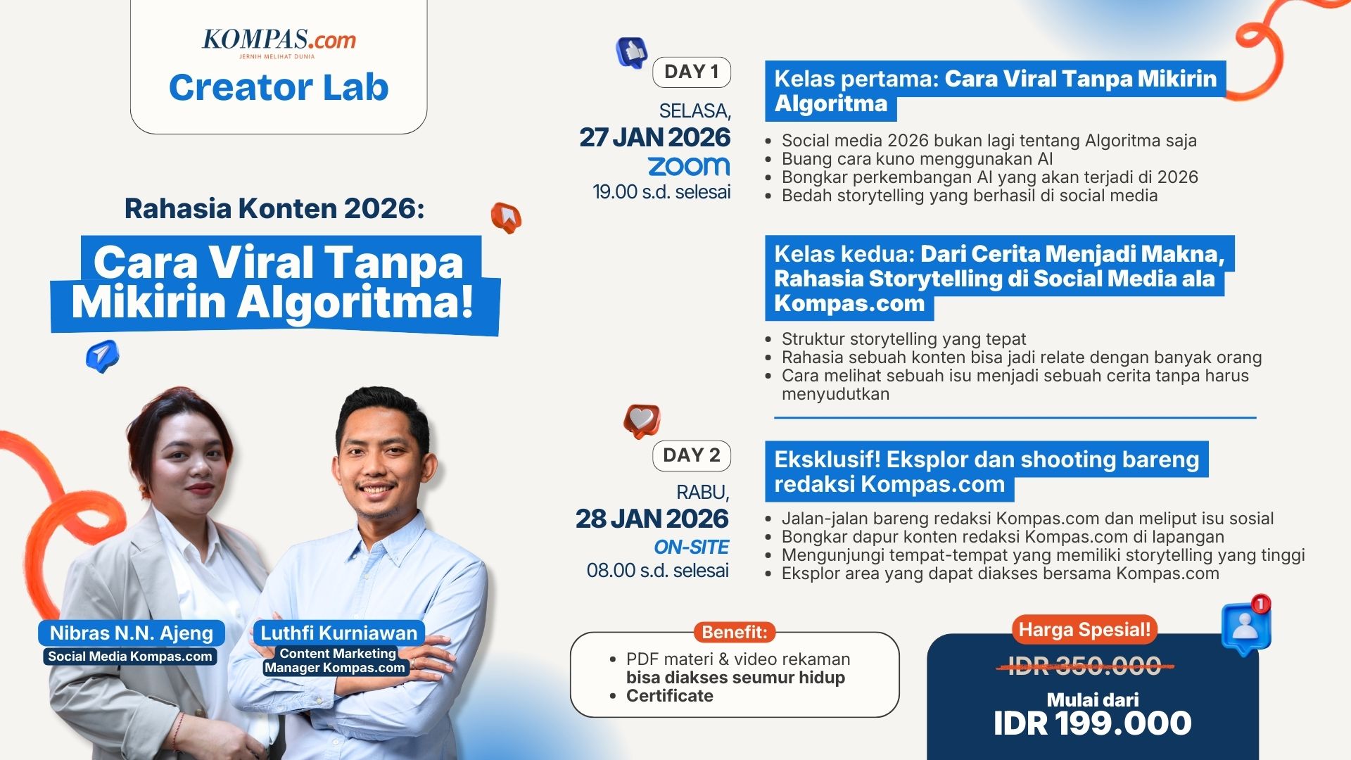 Workshop Rahasia Konten 2026: Cara Viral Tanpa Mikirin Algoritma
